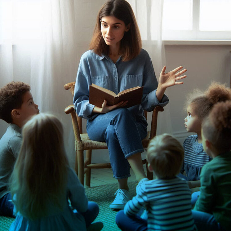 تاثیر قصه گویی بر رشد گفتار و زبان چگونه است؟